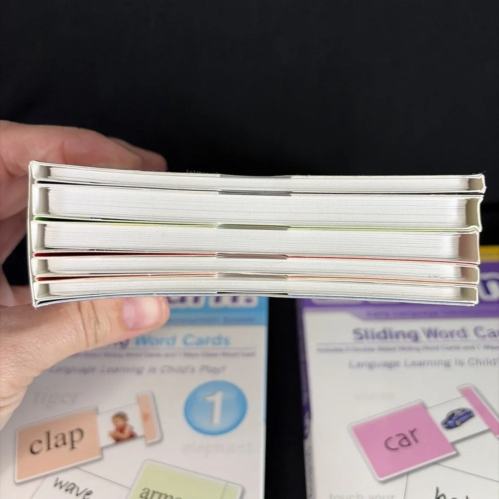 Your Baby Can Learn! Teaching‎ Cards 166 Words Double-Sided by Robert Titzer